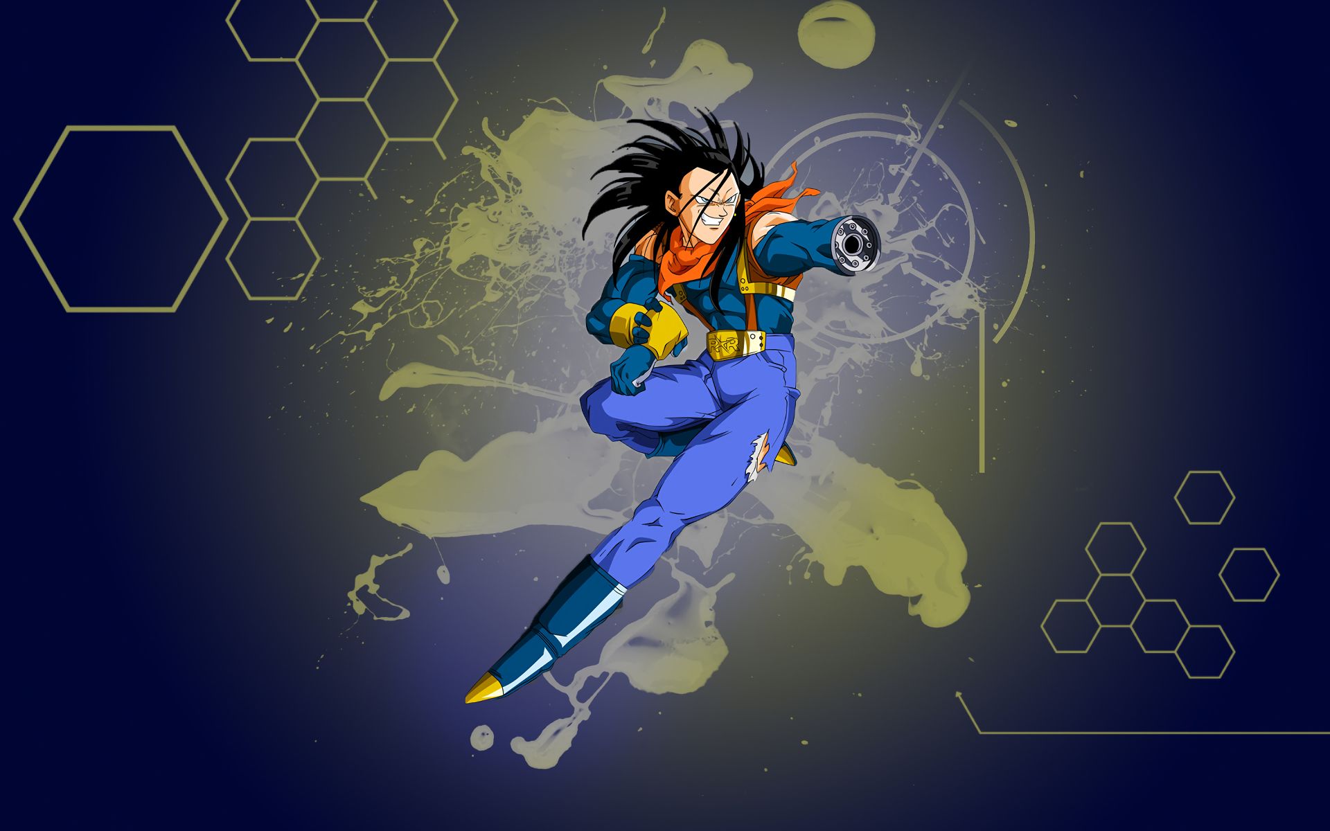 Super Android 17 (Dragon Ball) Phone Wallpaper: Free 4K & HD Downloads