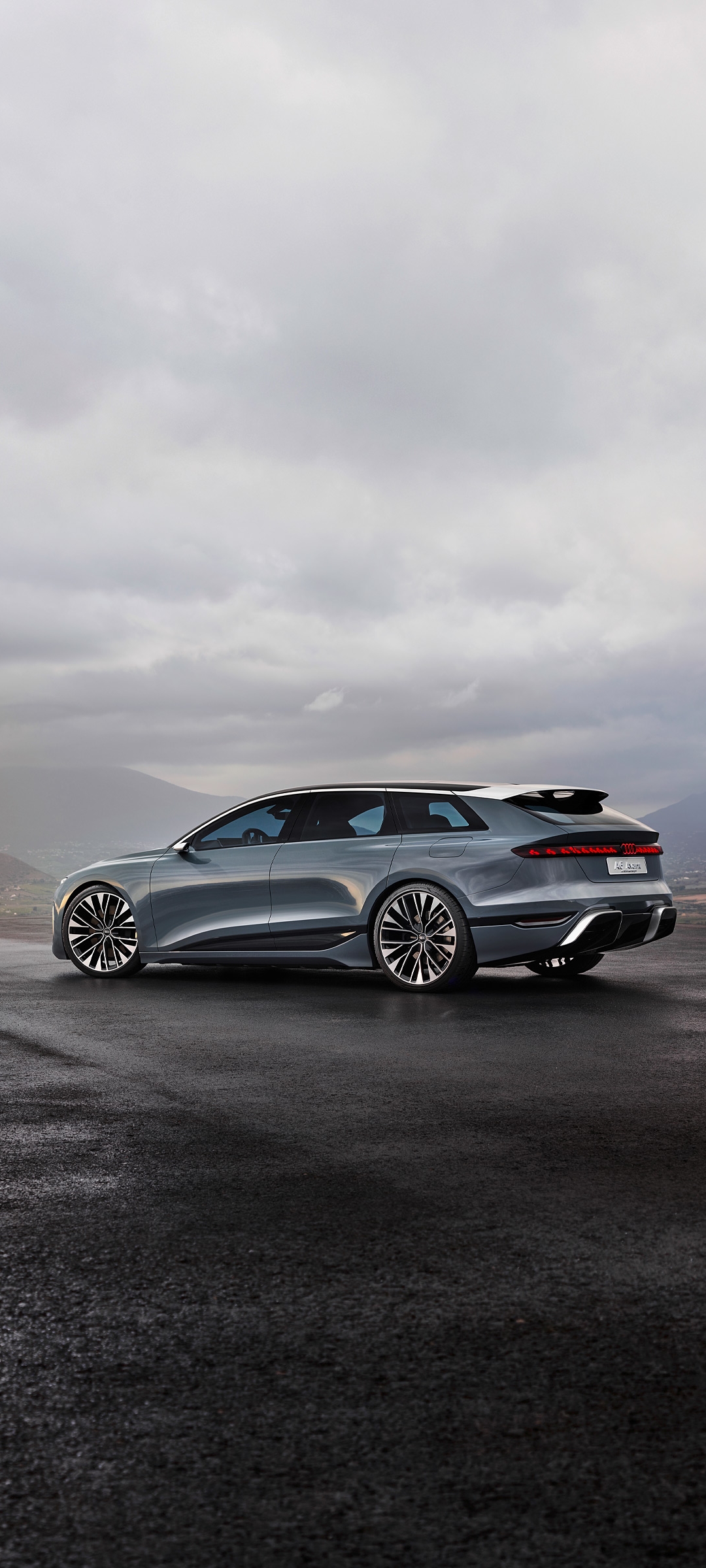 Audi A6 E Tron IPhone Wallpaper