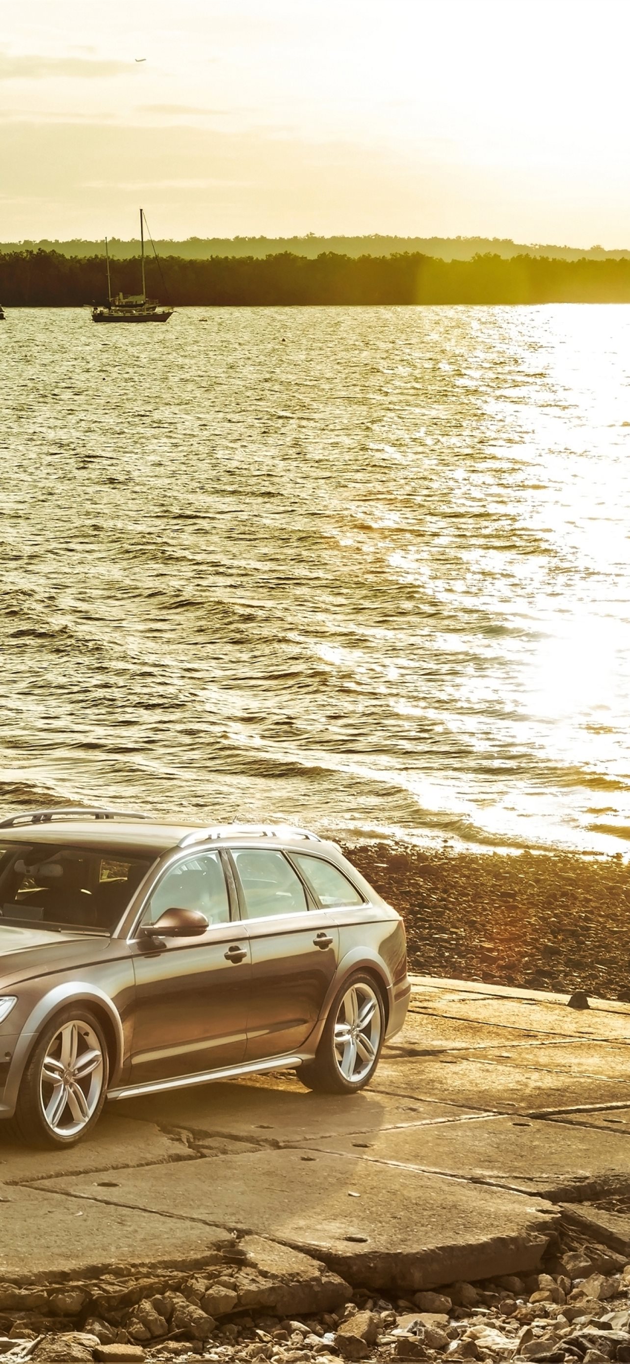 audi a6 allroad iPhone Wallpaper Free