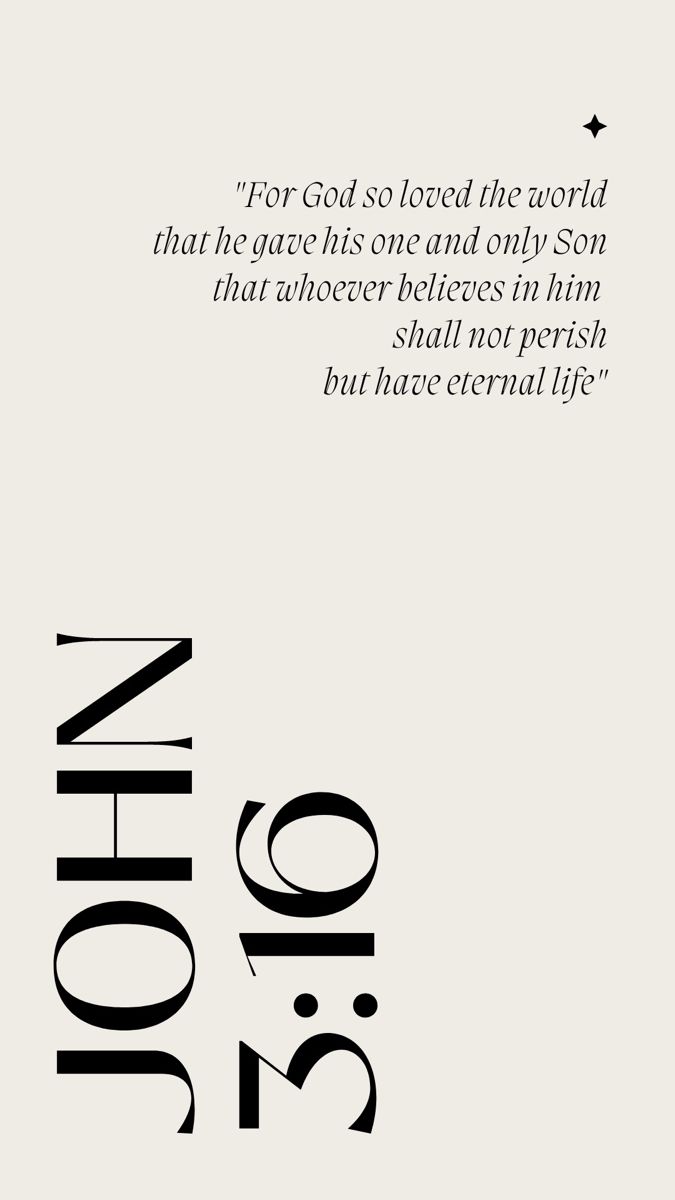 Bible Verse Wallpaper. John 3:16