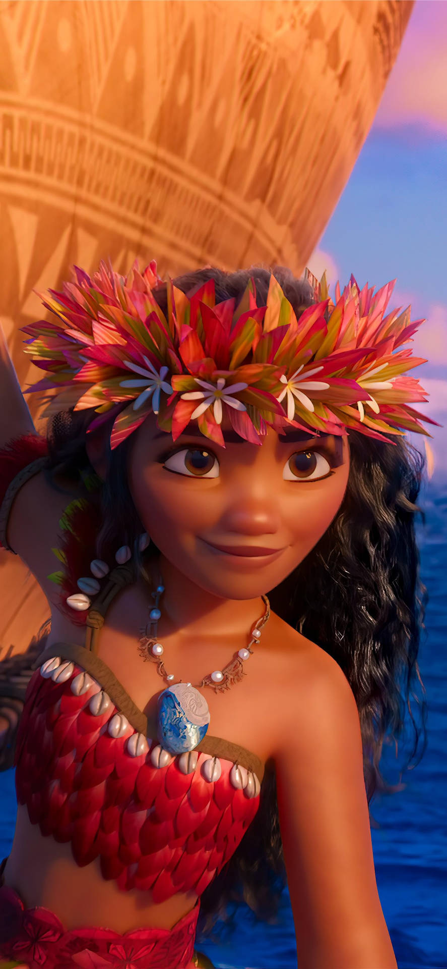 Download free Headdress Moana 4k