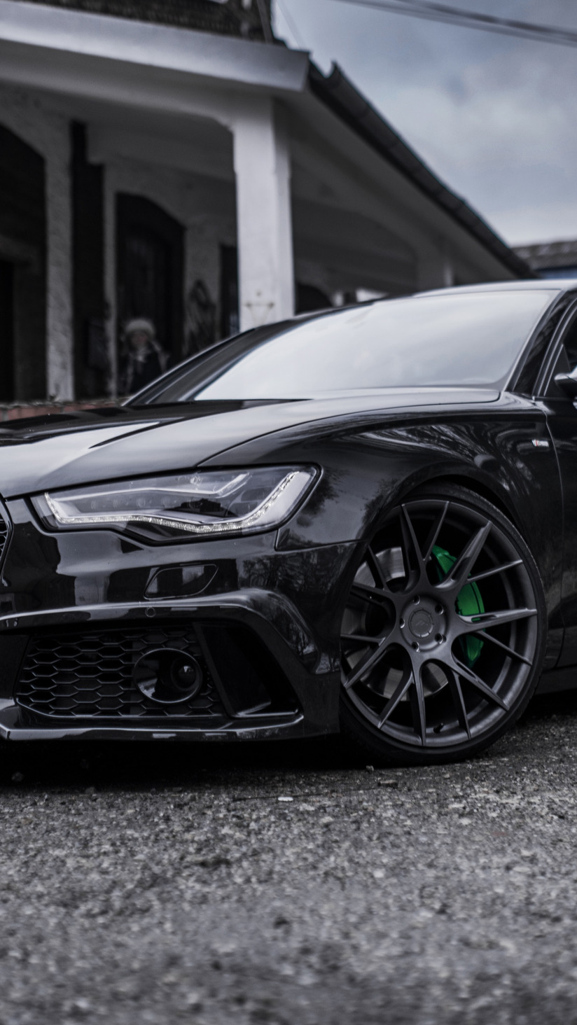Black, Audi A6, Audi A6 C7, JR Wheels