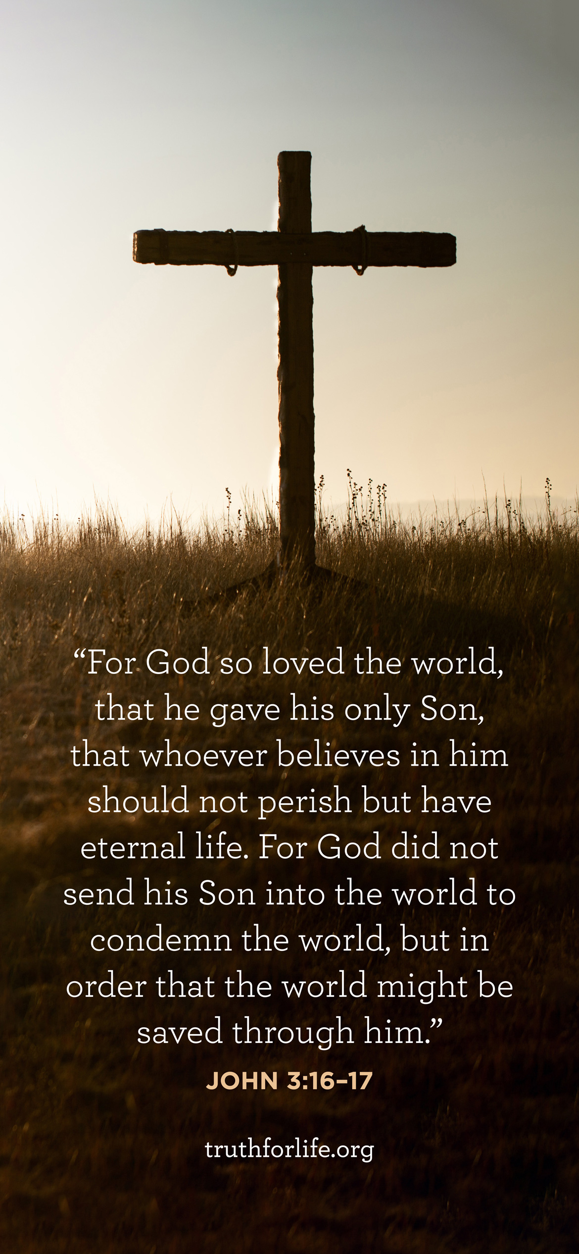 Wallpaper: For God so Loved the World