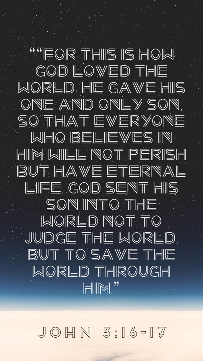 John 3:16 17 Wallpaper