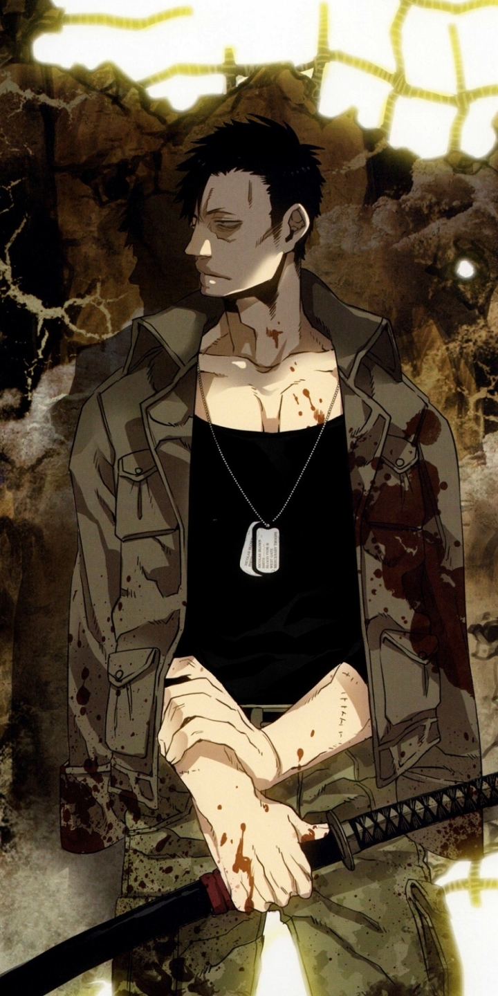 Mobile wallpaper: Anime, Gangsta