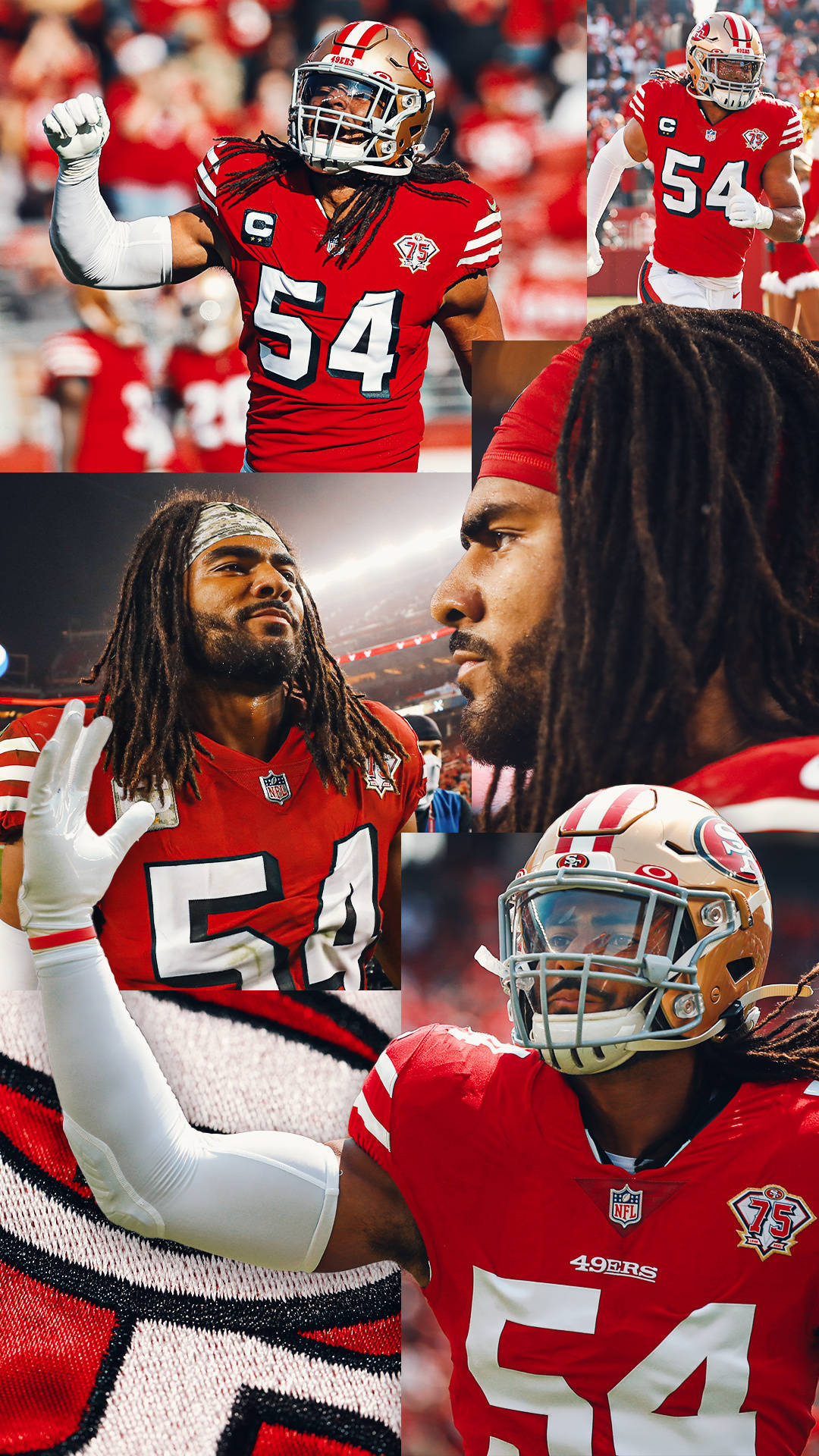 Download Fred Warner Photo Montage