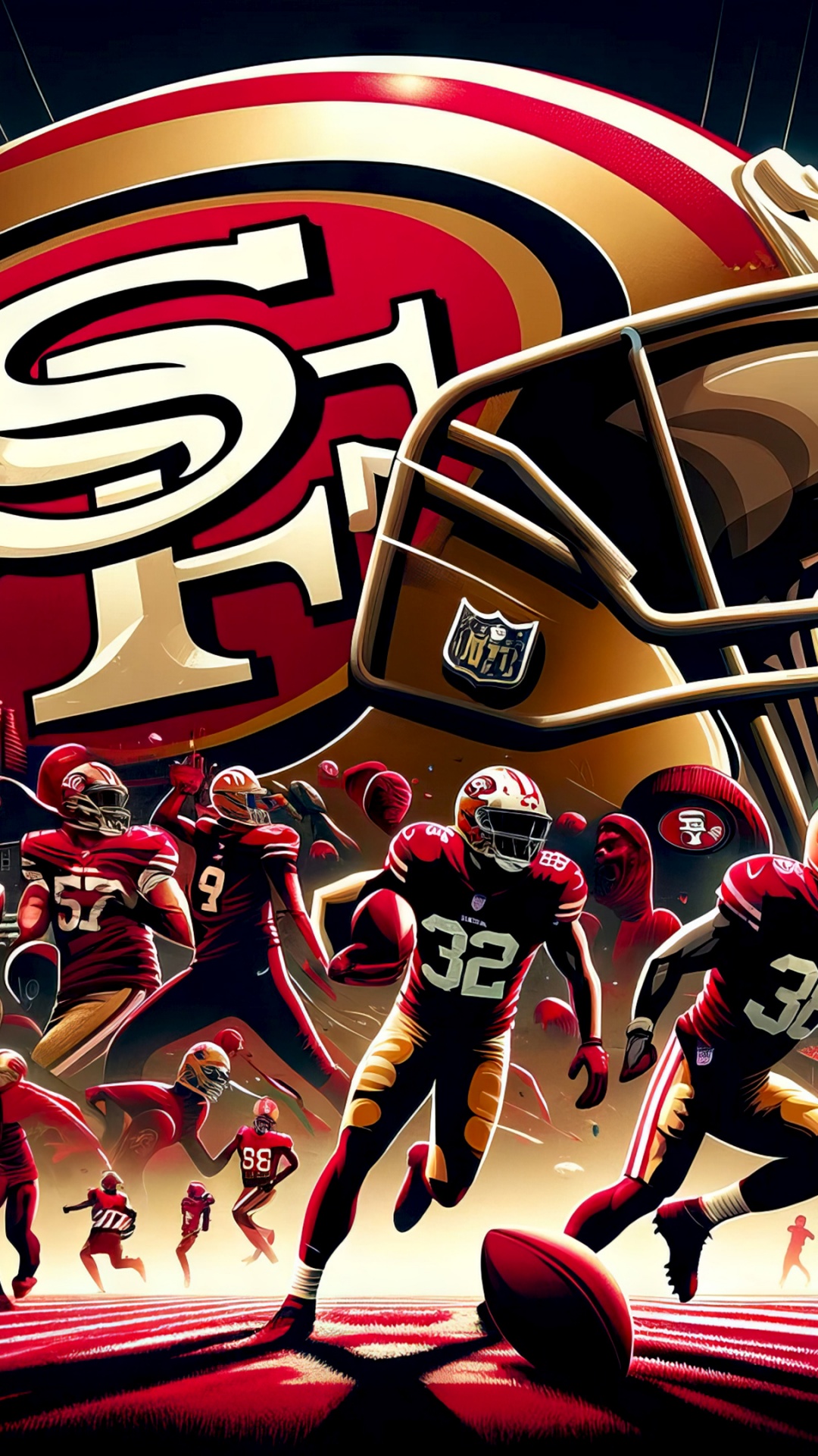 San Francisco 49ers Wallpaper 4K, NFL