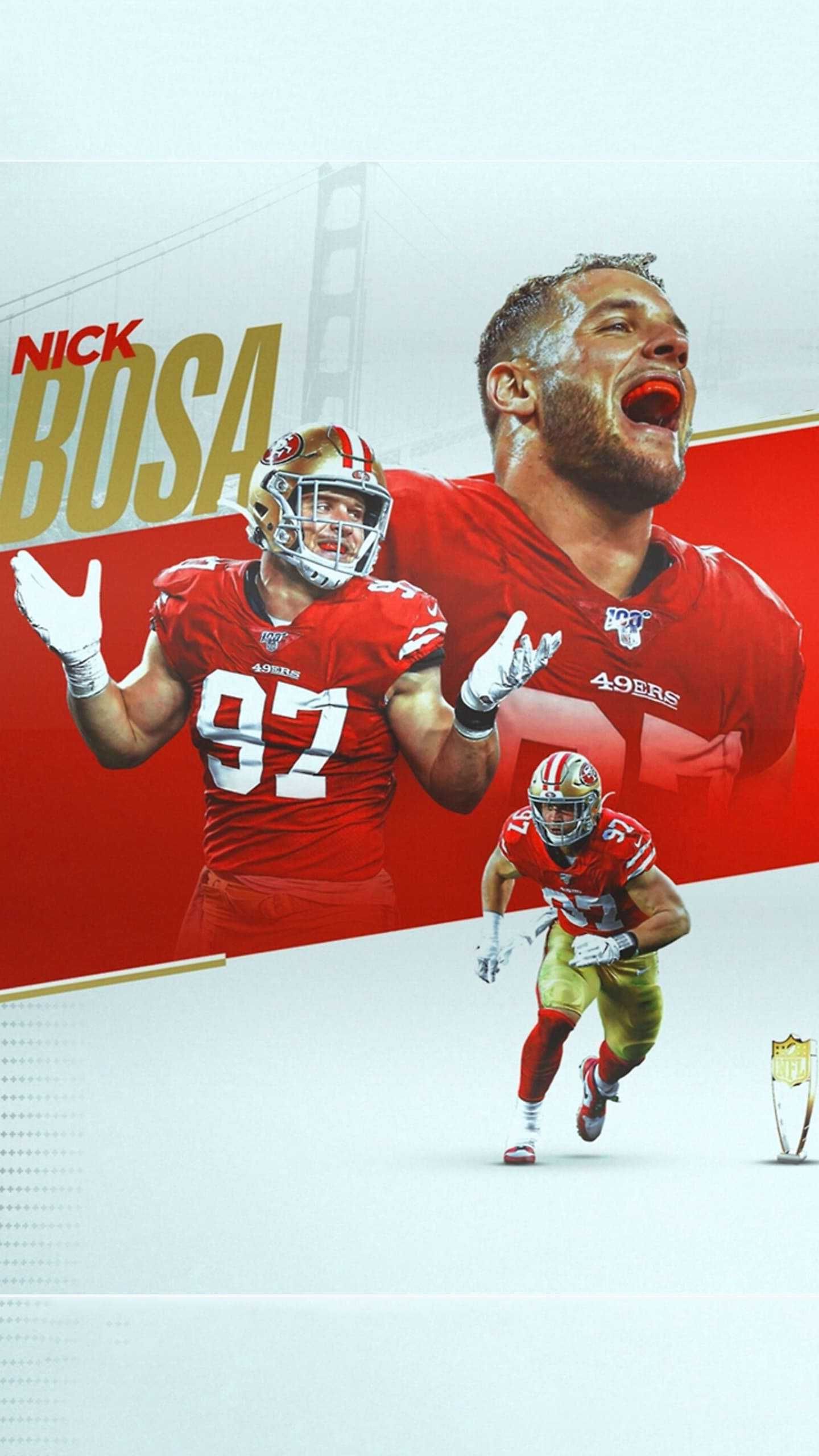 Nick Bosa iPhone Wallpaper Discover