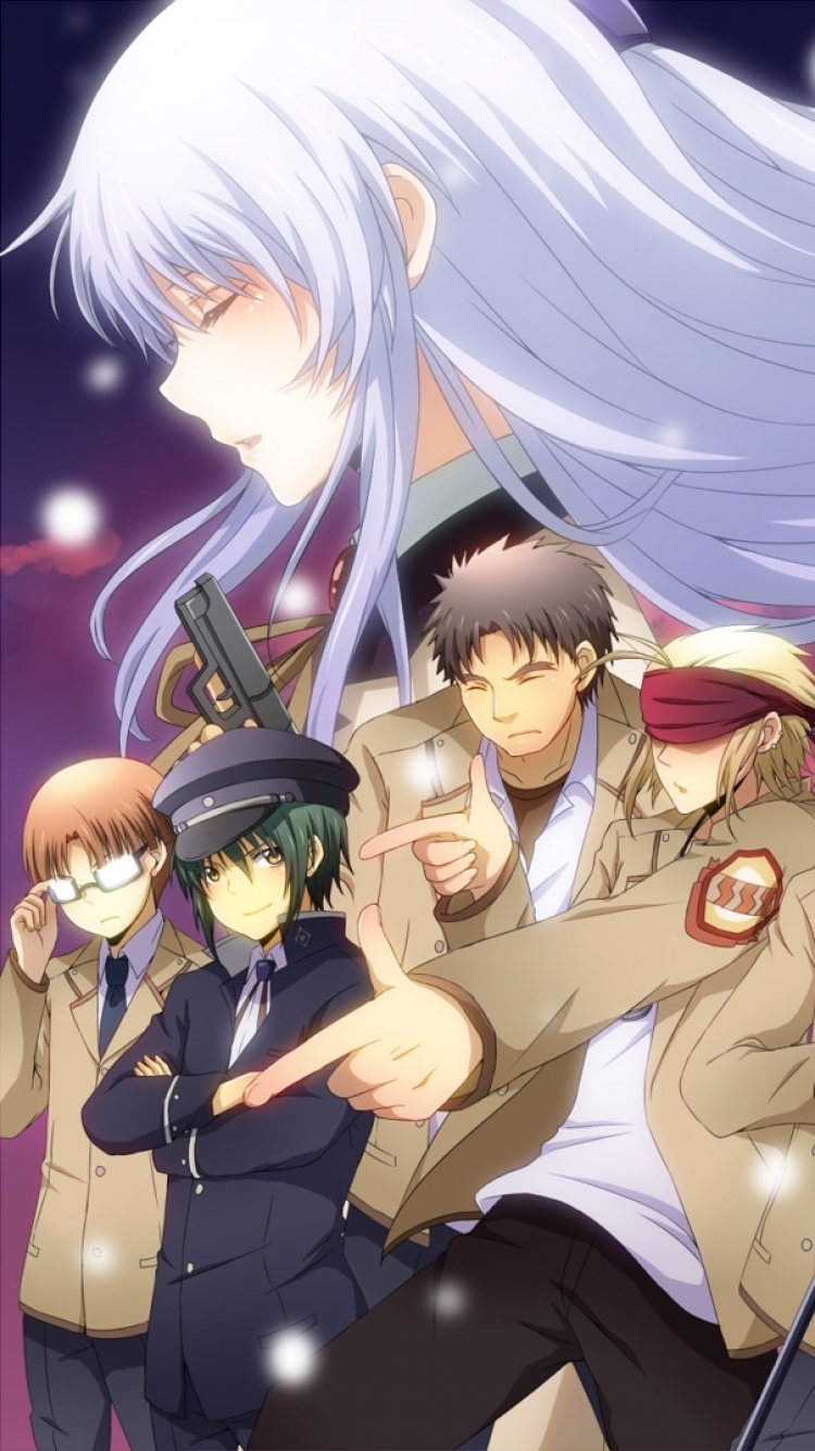 Angel Beats! Phone Wallpaper