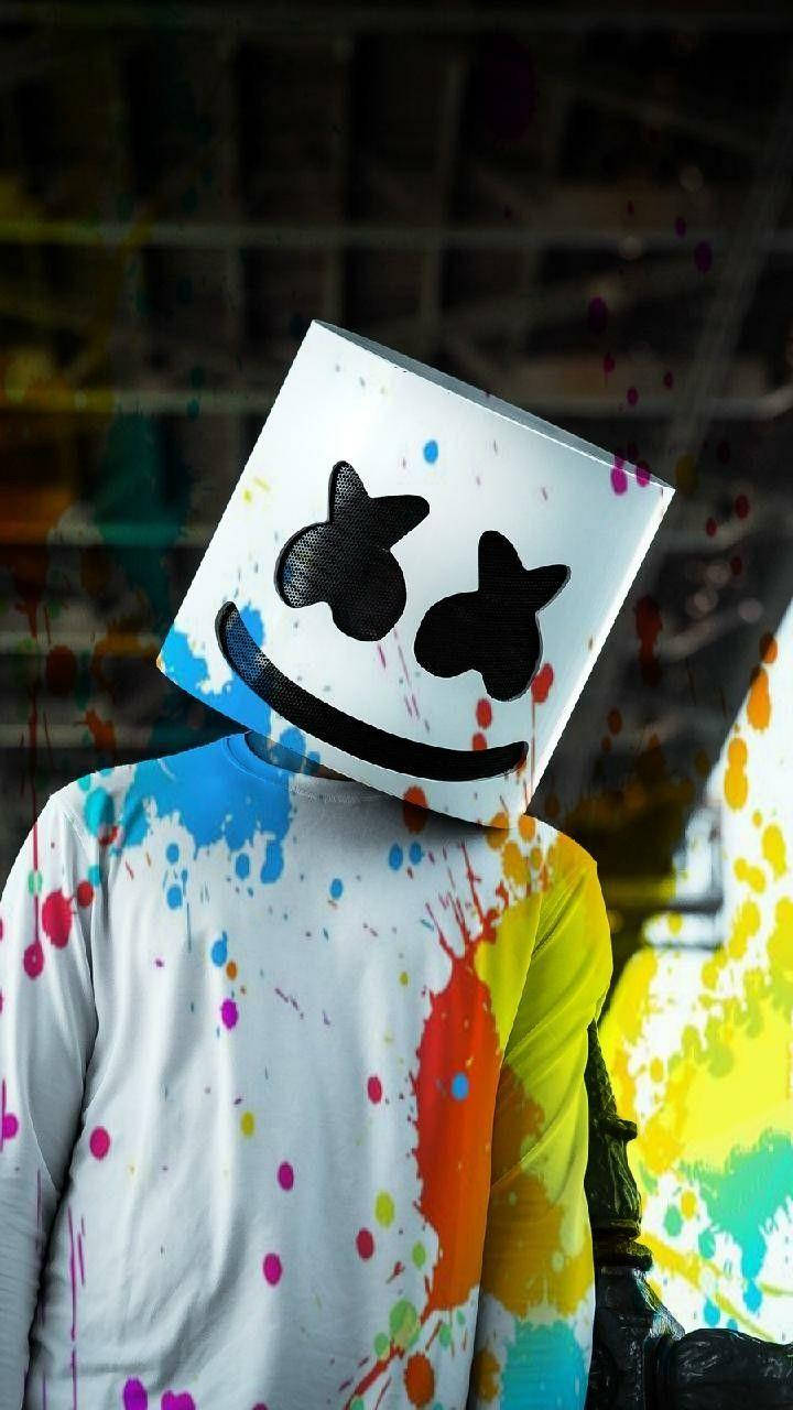 Marshmello iPhone HD Wallpaper
