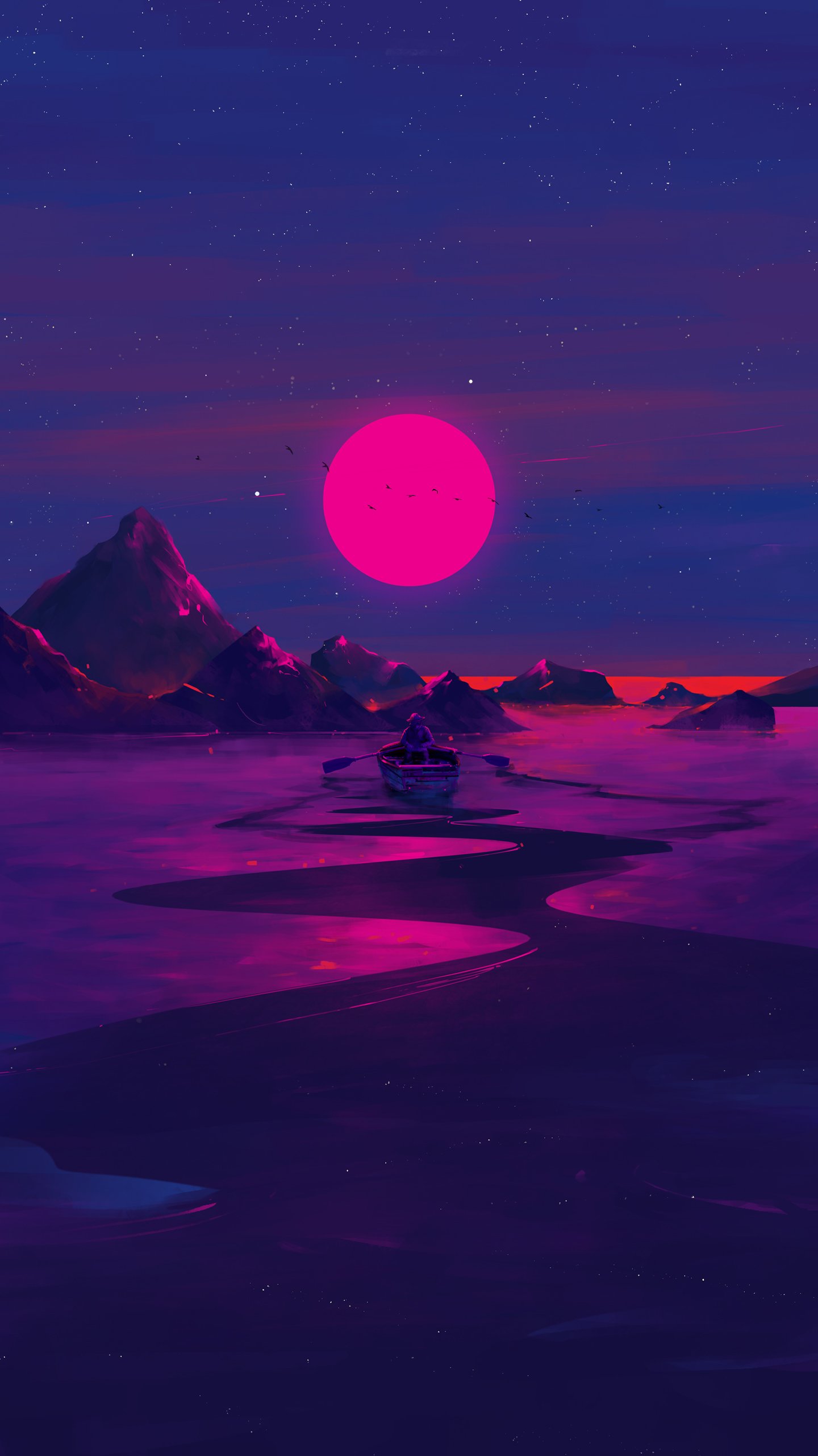 Some neon wallpaper for your phone, r