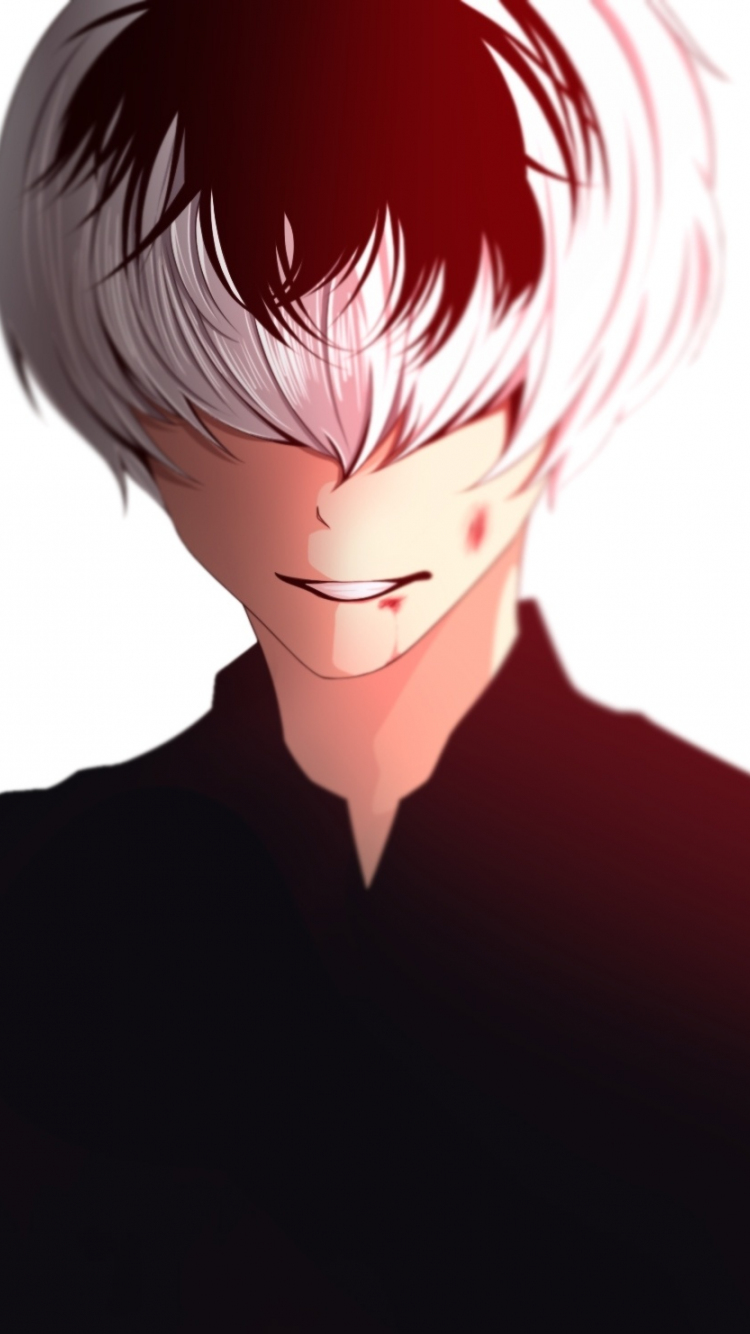 Download wallpaper 750x1334 ken kaneki
