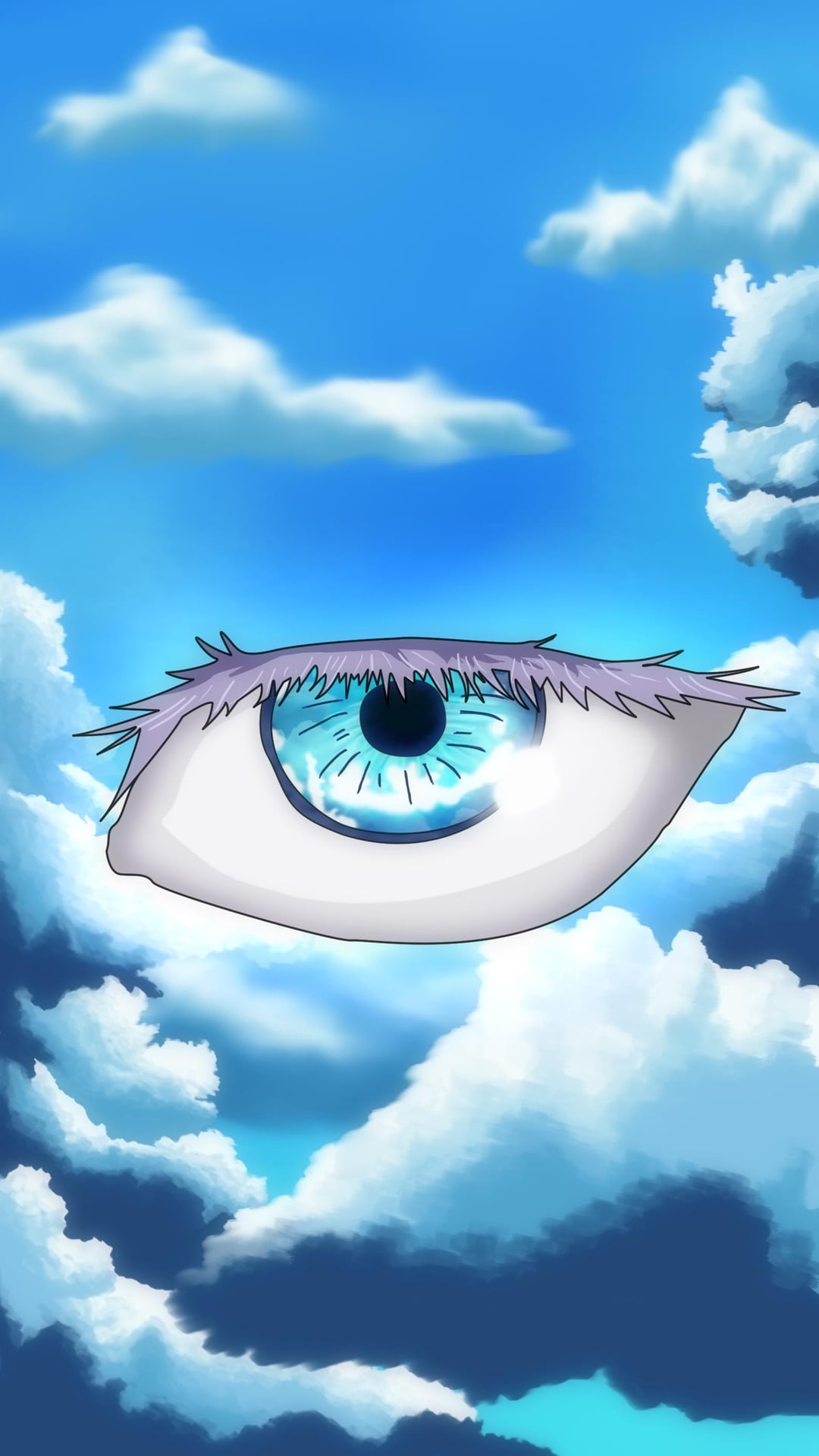 Drew one of Gojo's Six Eyes