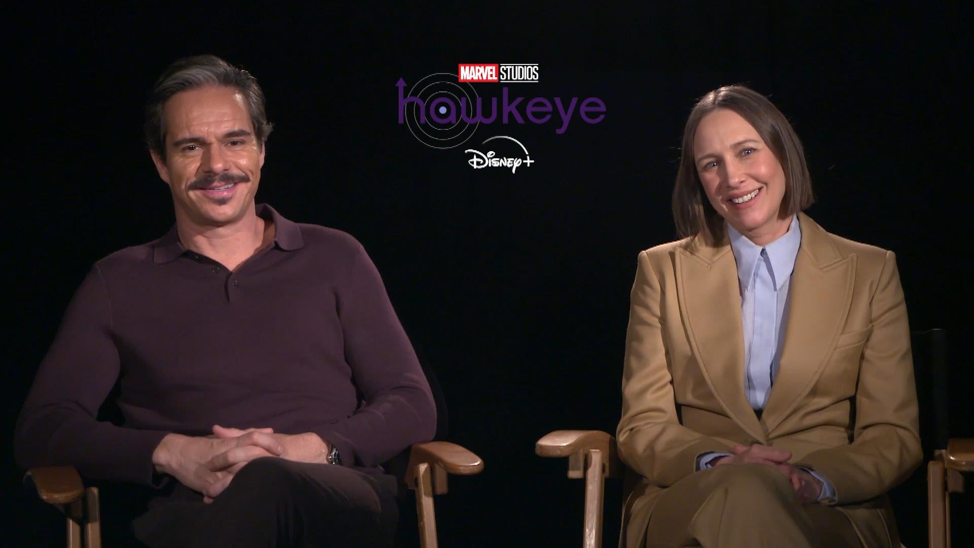 Hawkeye': Vera Farmiga and Tony Dalton