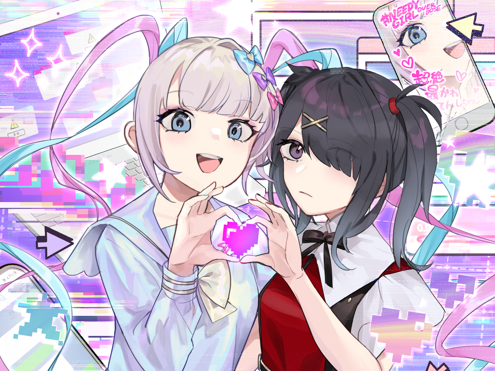 Video Game NEEDY GIRL OVERDOSE HD Wallpaper