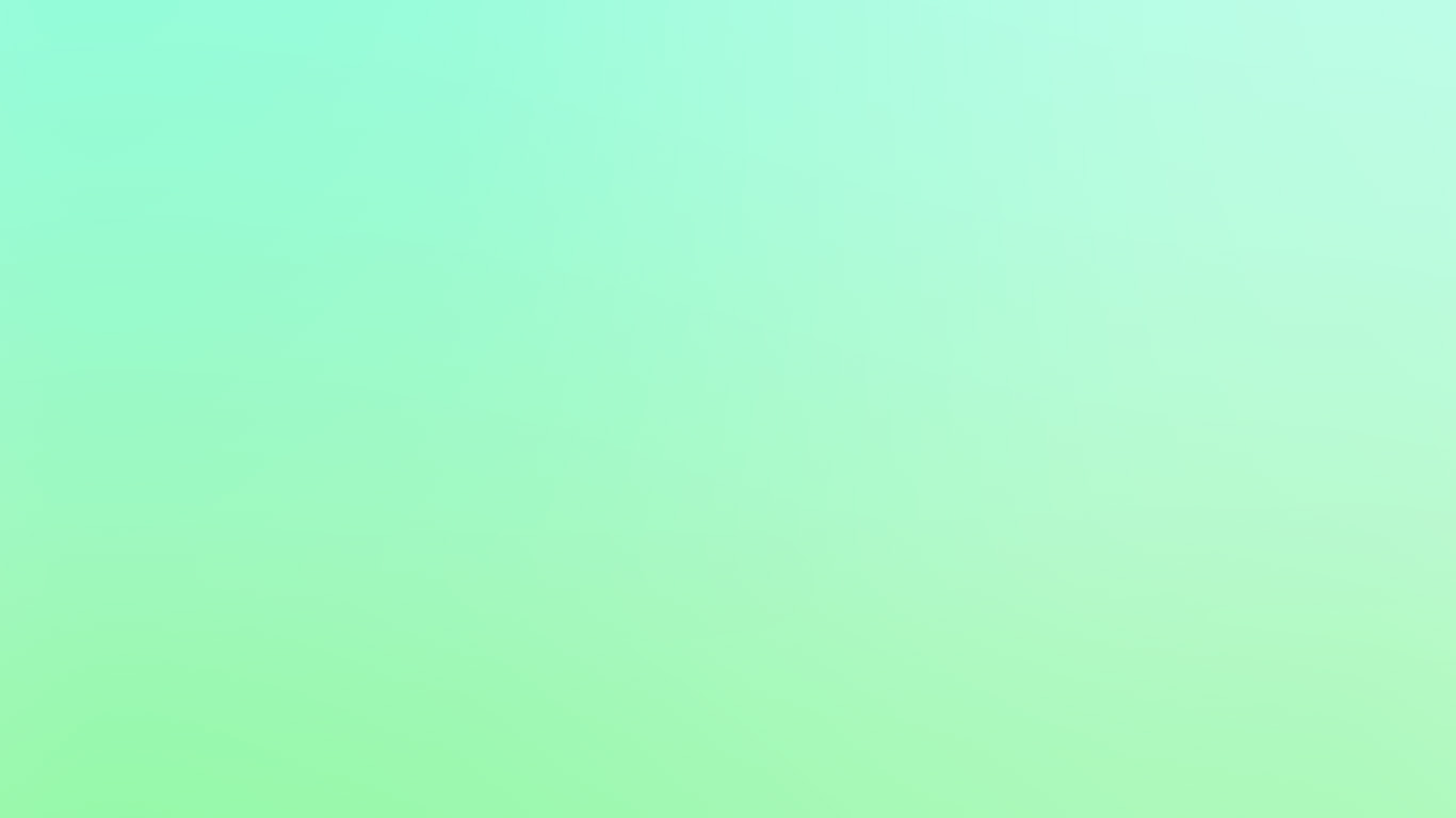 Cool Pastel Blur Gradation Mint Green