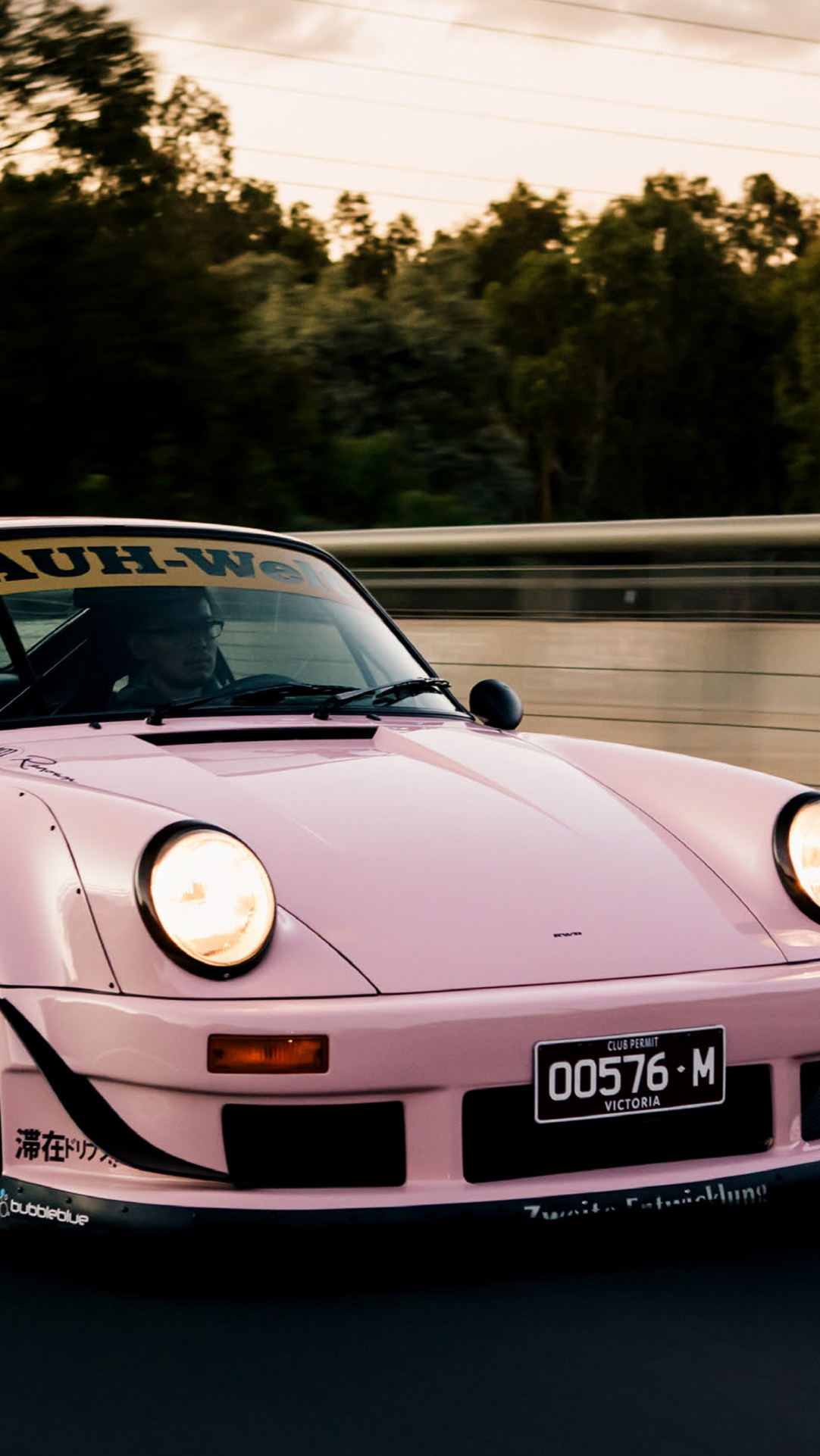 Download wallpaper Pink, Porsche