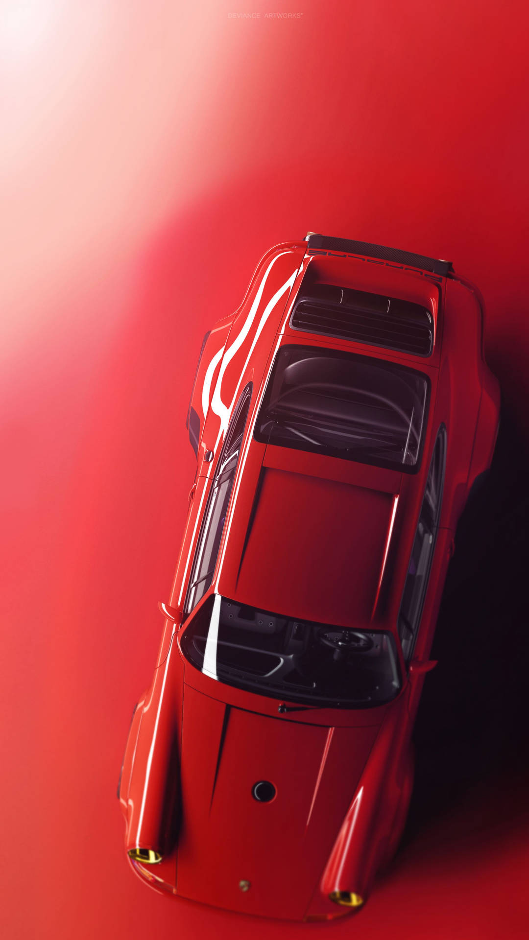 Download free Singer Porsche Bahia Red
