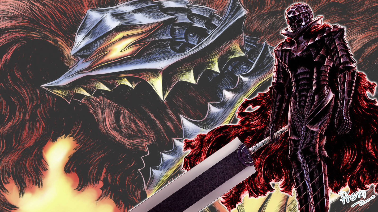 Download free Berserk 4k Guts Berserker