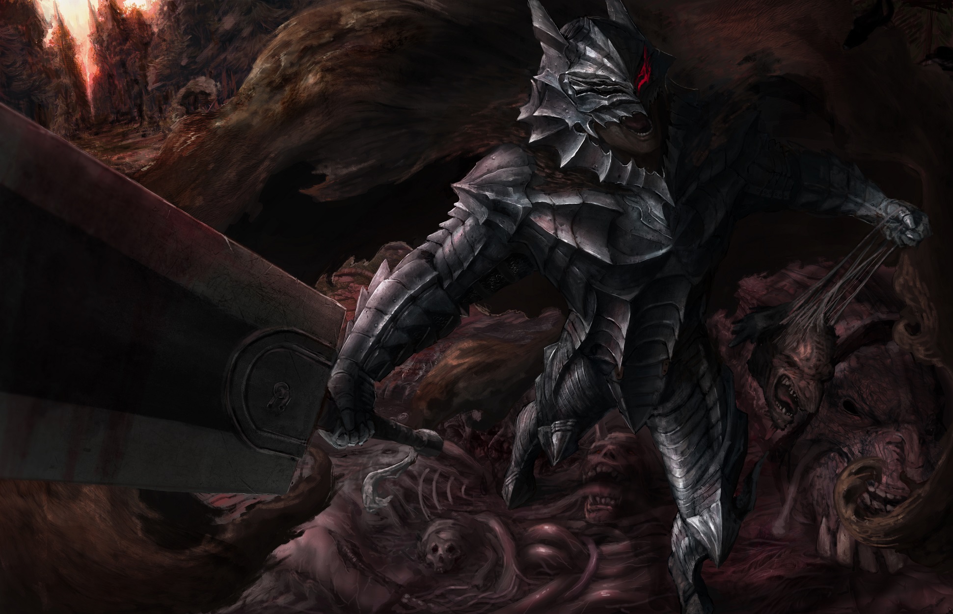Guts (Berserk) Anime Berserk HD Wallpaper