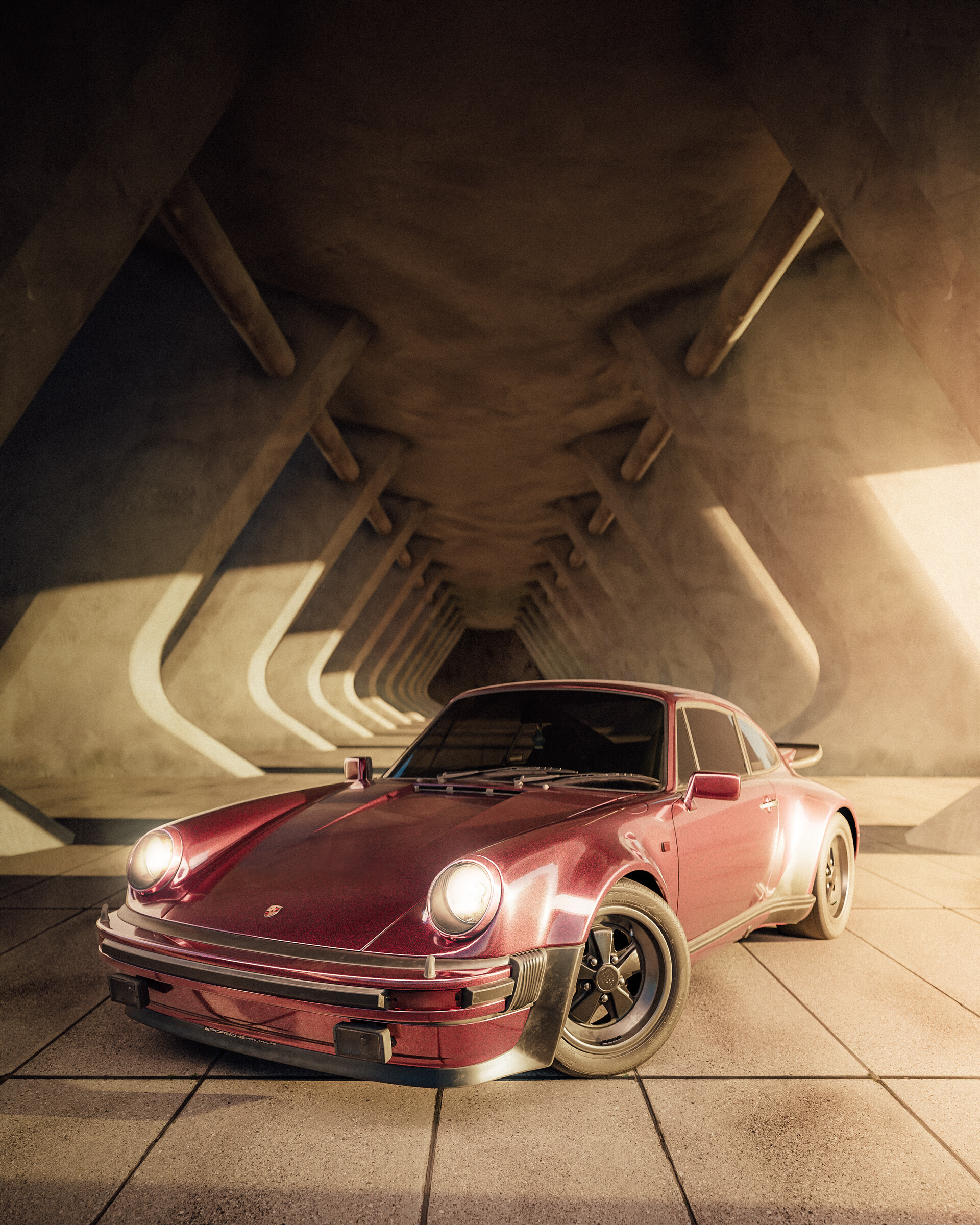 Porsche 911 render