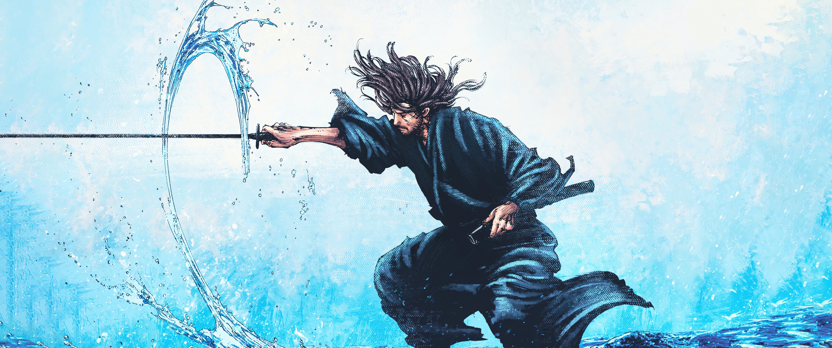 Miyamoto Musashi Wallpaper 4K, 5K, Vagabond
