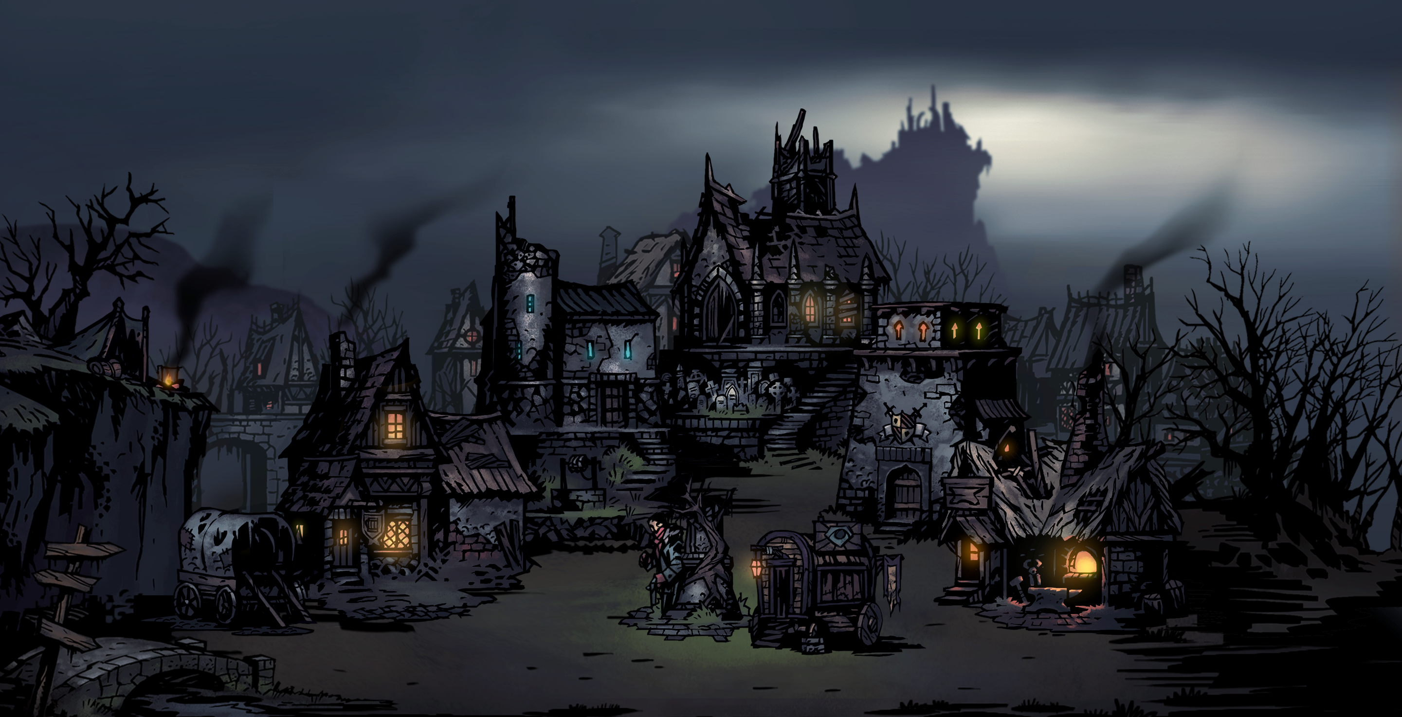 Made some Hamlet wallpaper in many