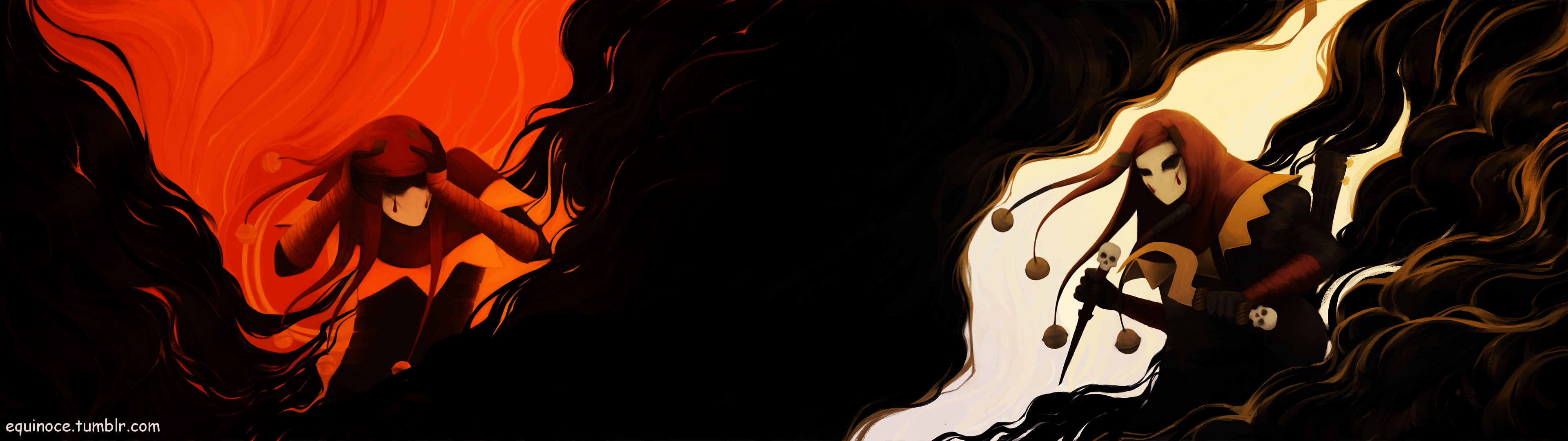 Jester Dual Monitor Wallpaper