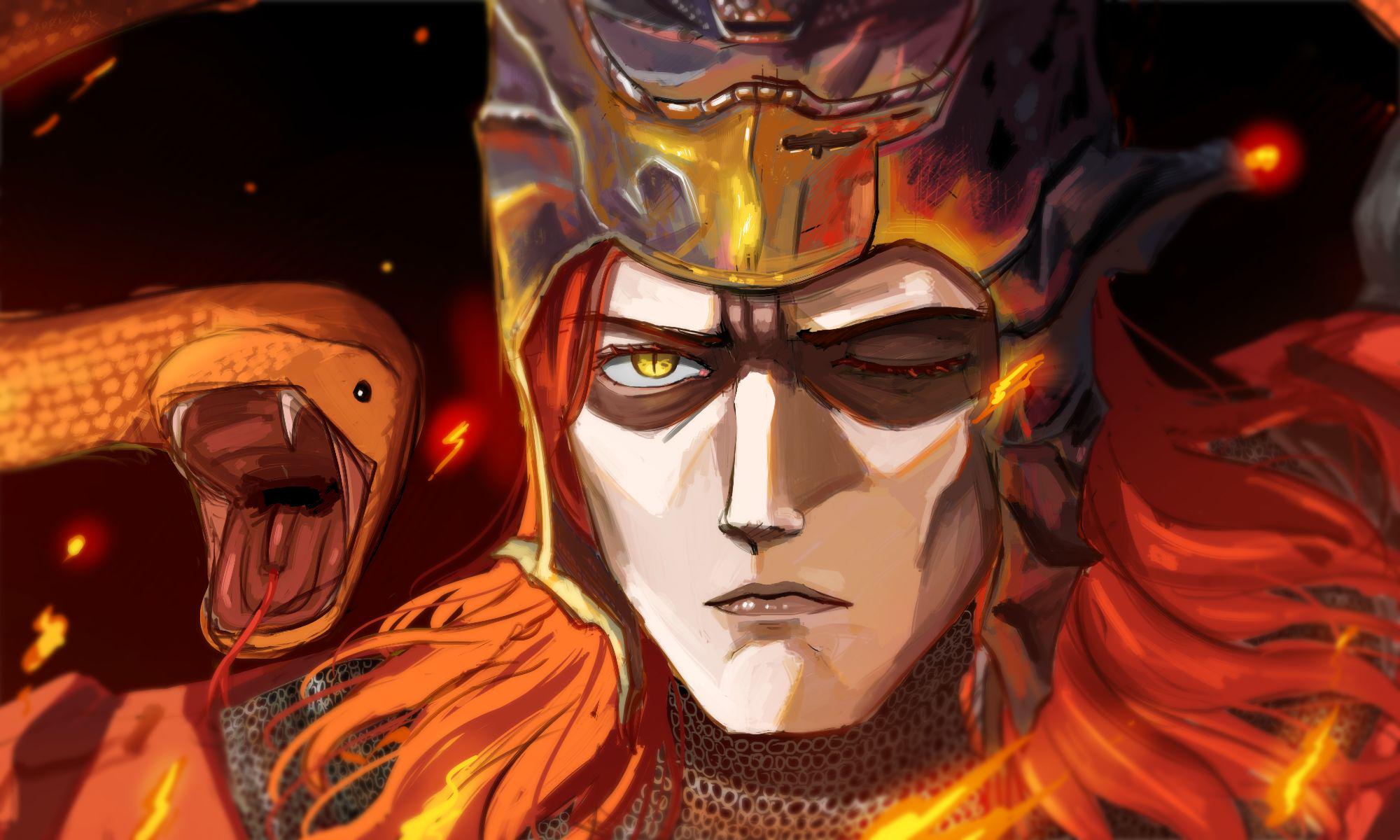 Sharing my Messmer fan art!!