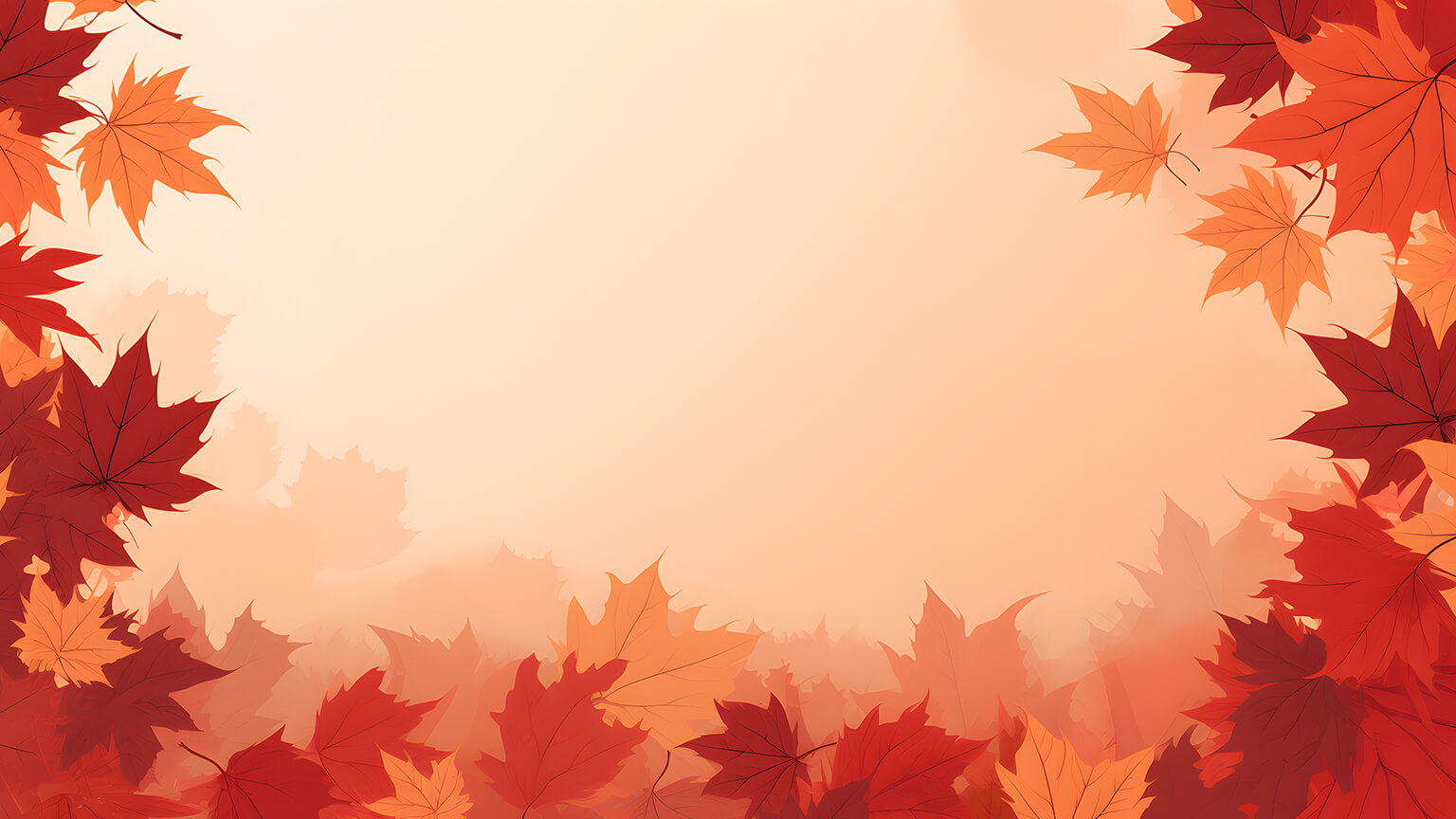 Aesthetic Autumn Leaves Desktop