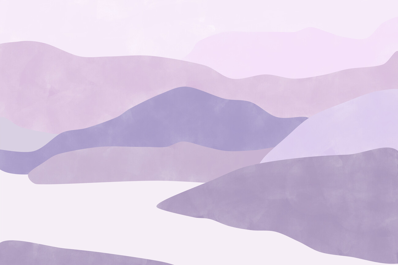 Summer Purple Landscape