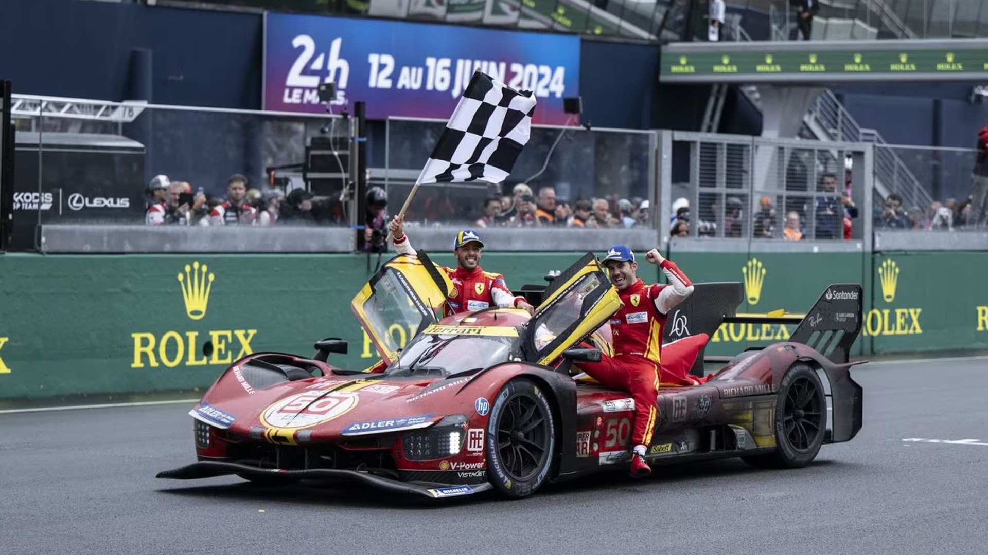 Ferrari Wins Crash Filled 2024 24 Hours