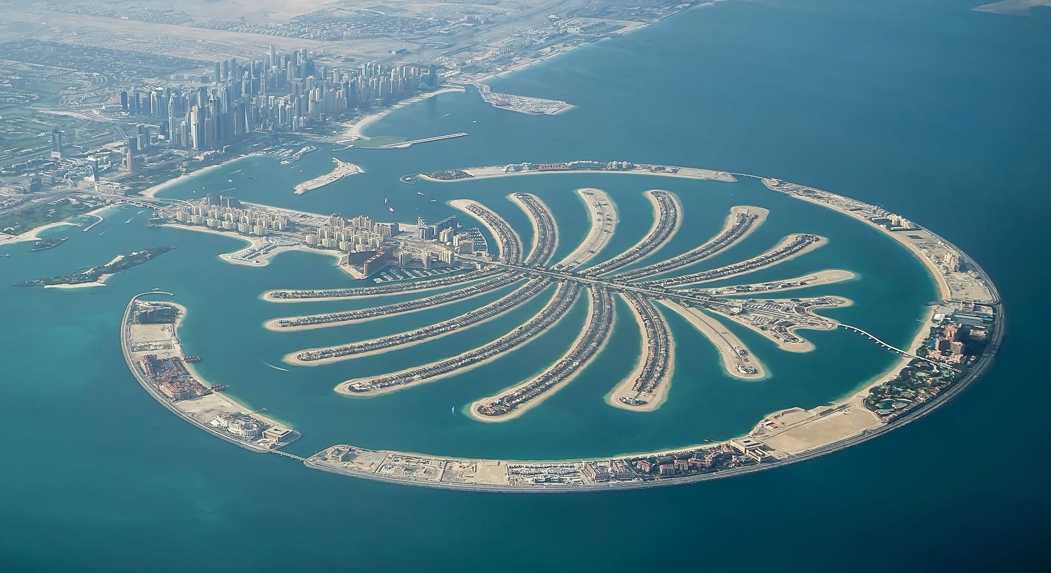 panorama #Dubai #Dubai #UAE Palm
