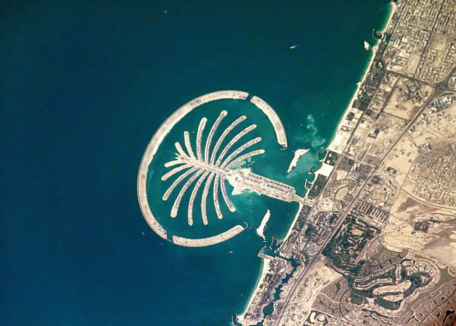 Palm Jumeirah. History, Description