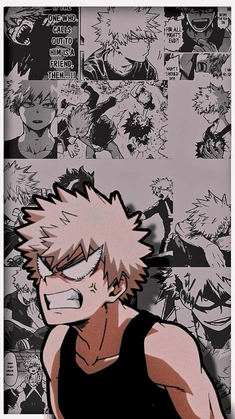 Bakugo Phone and be a Hero! Wallpaper