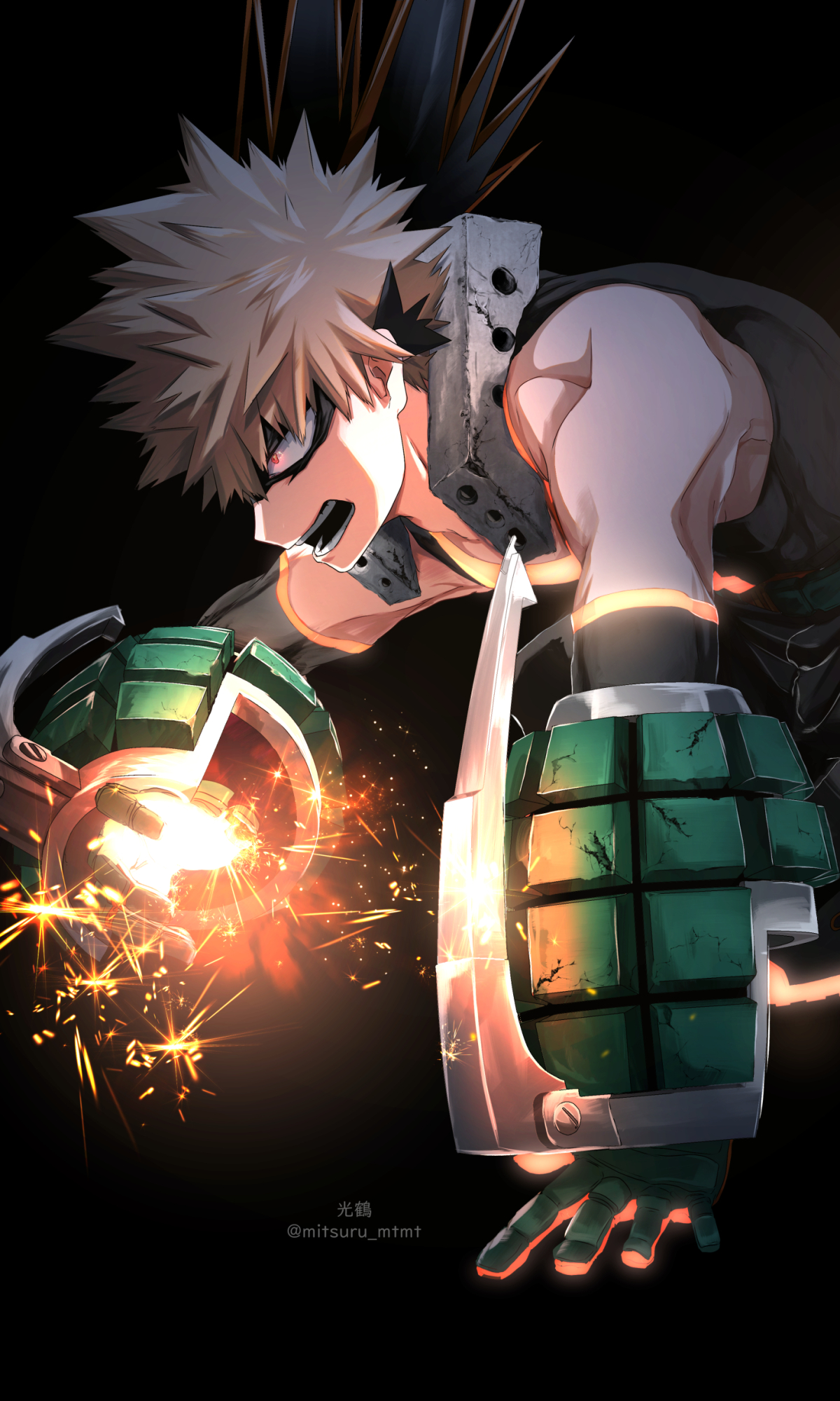 Katsuki Bakugou Phone Wallpaper