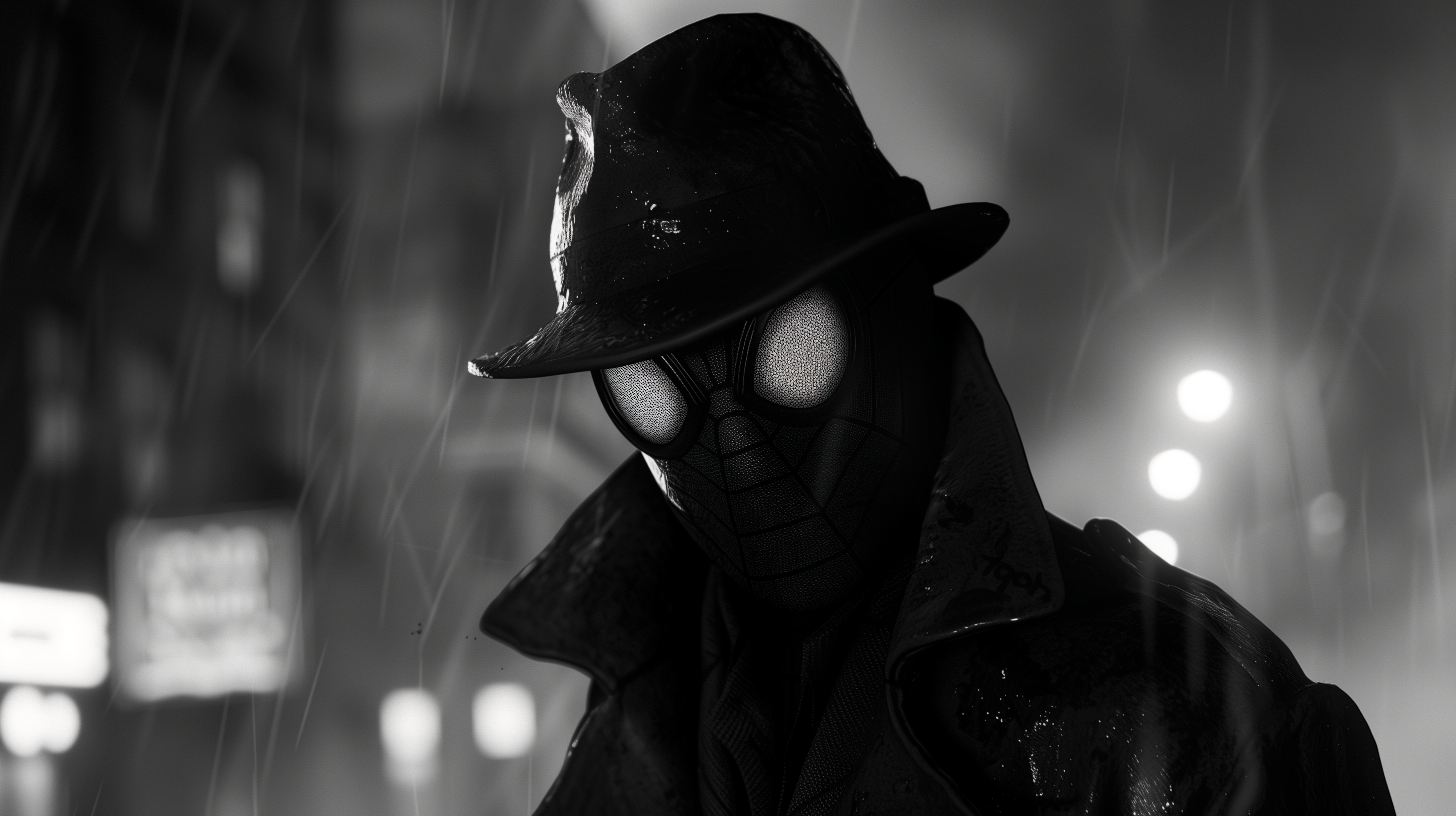 Spider Man Noir Wallpaper