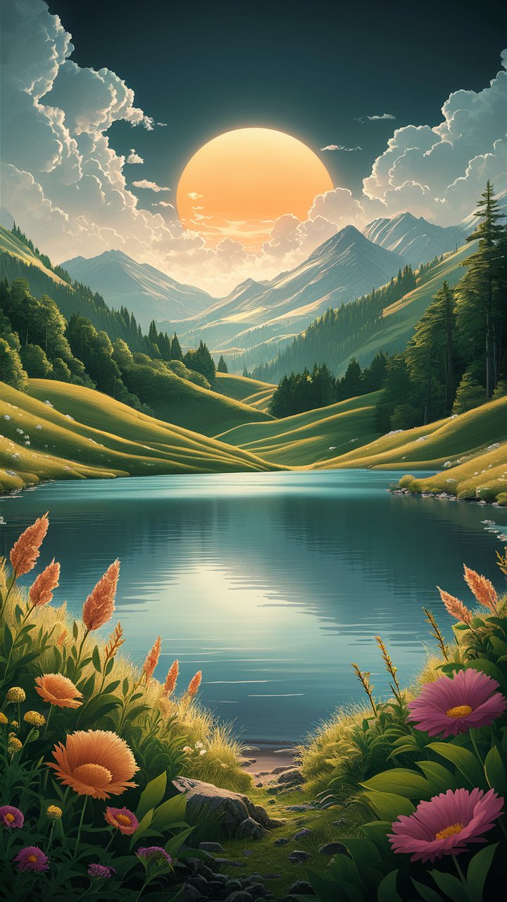 Aesthetic Nature: 4K Mobile Wallpaper