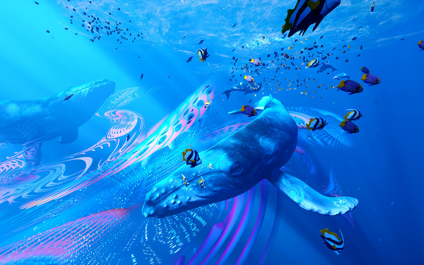 Underwater Creature Art 4k