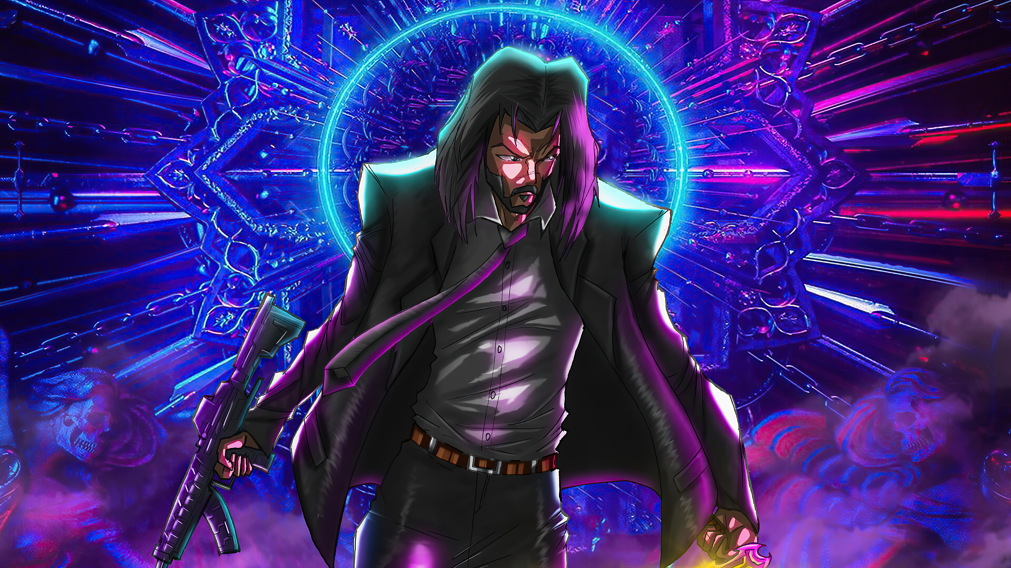 John Wick Fan Artwork Wallpaper, HD