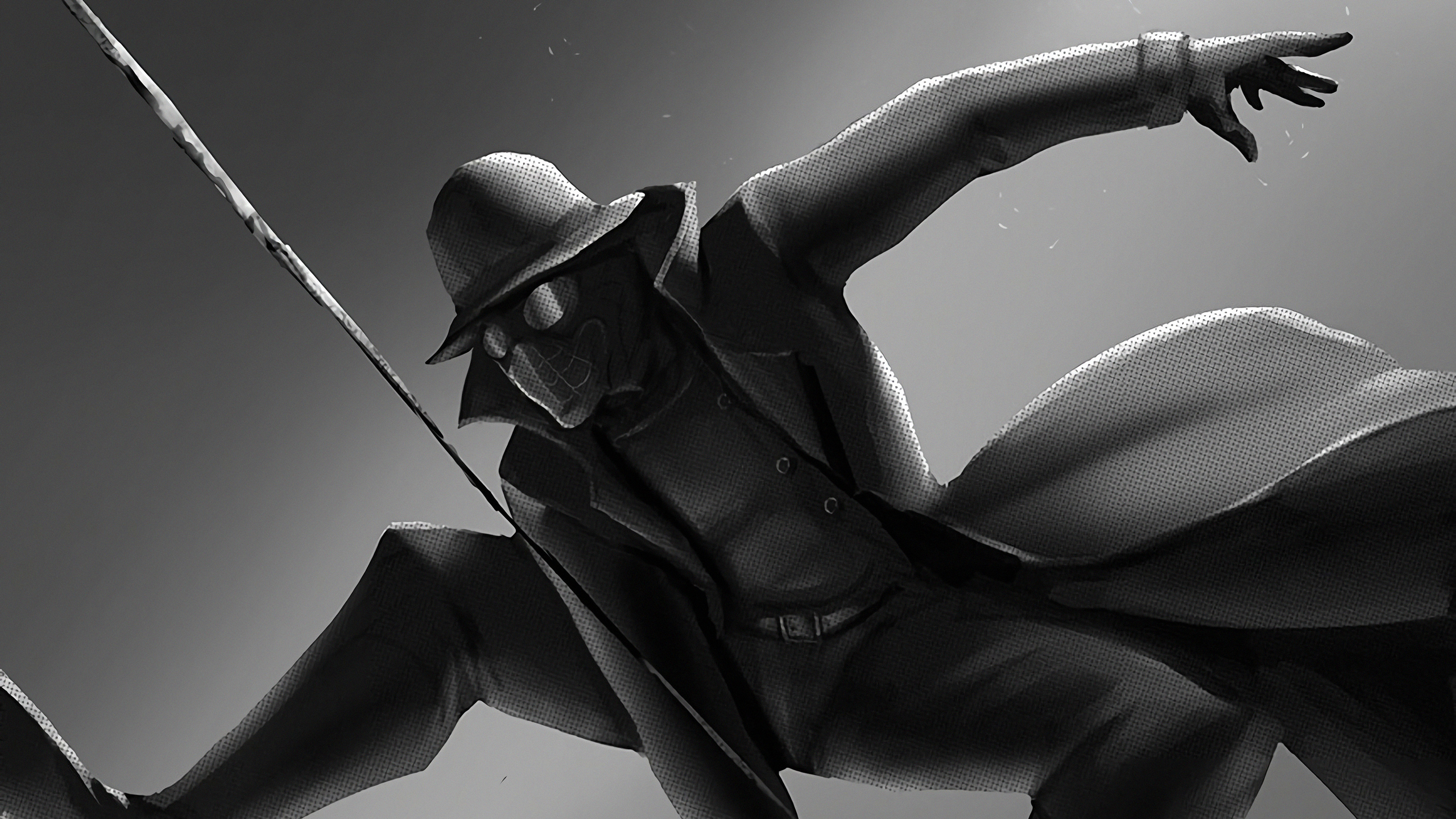 Spider Noir Art Wallpaper, HD