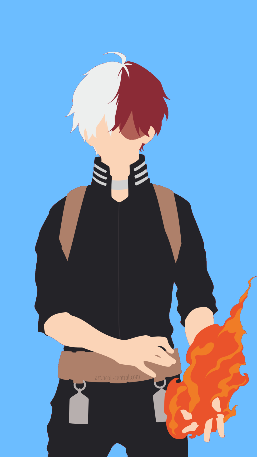 Shoto Todoroki Phone Wallpaper