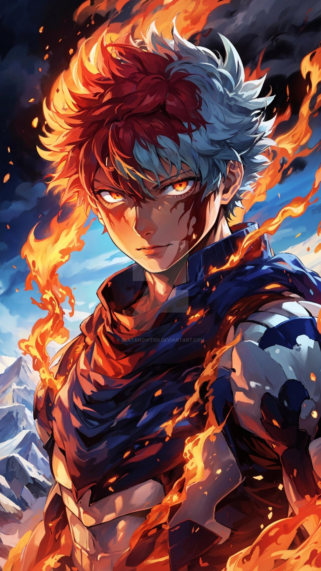 Shoto Todoroki Wallpaper [ HQ ]