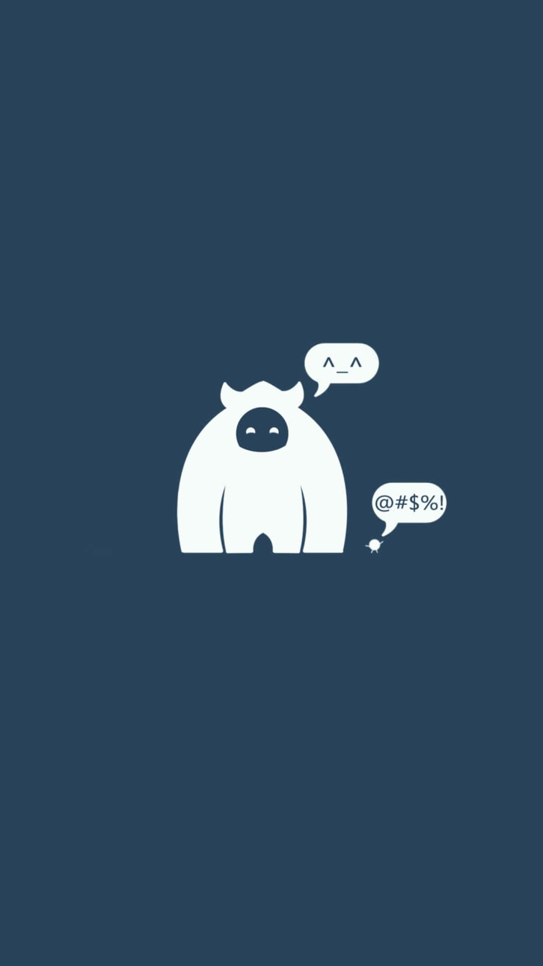 Funny Cartoon iPhone Wallpaper