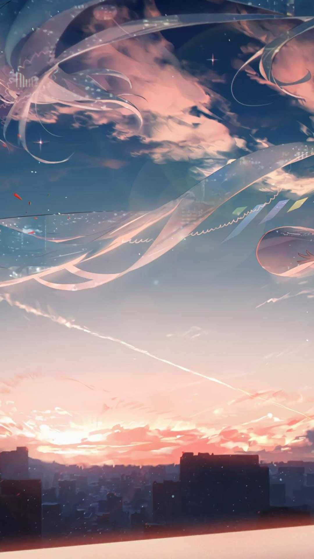 Vibrant Anime Visuals Wallpaper