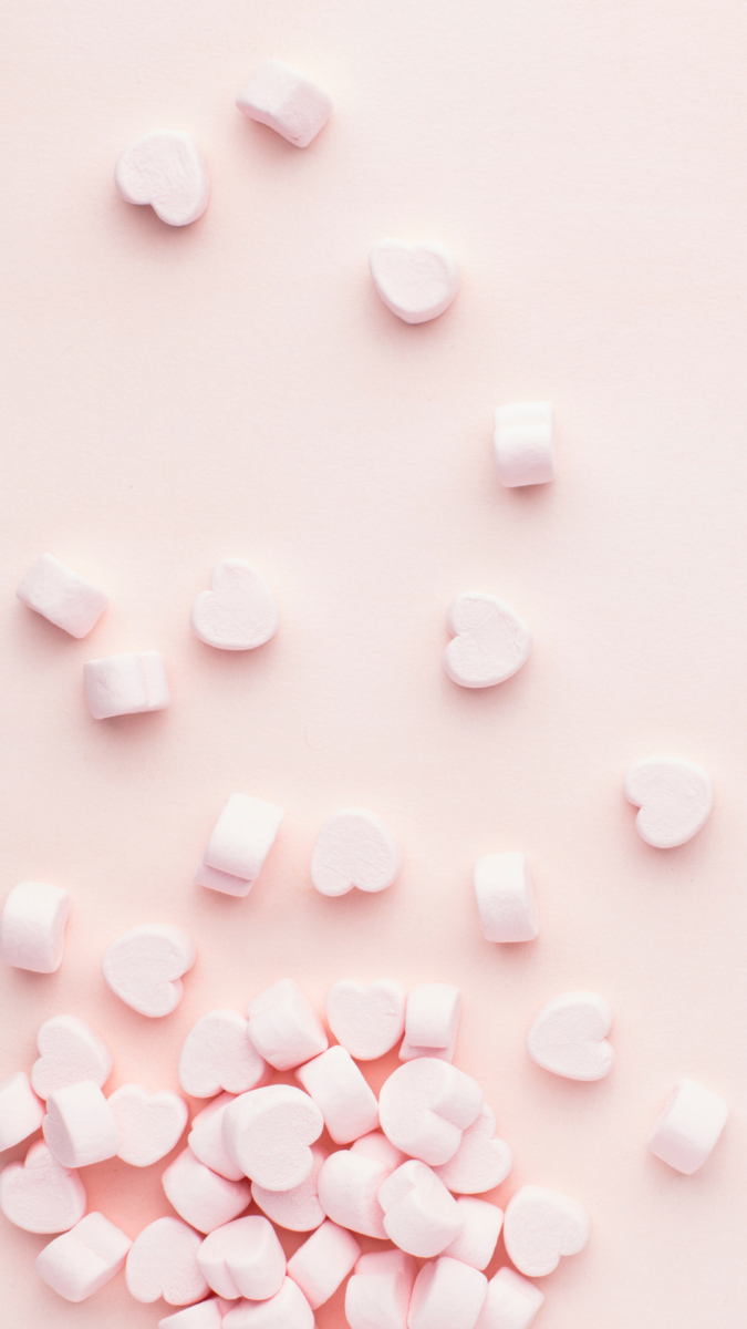 Free February Valentine's Tech Background