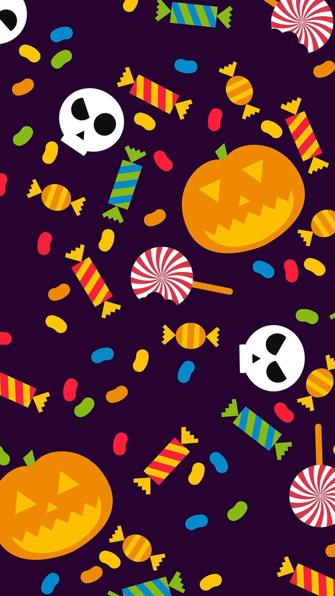 iPhone Cute Halloween Background
