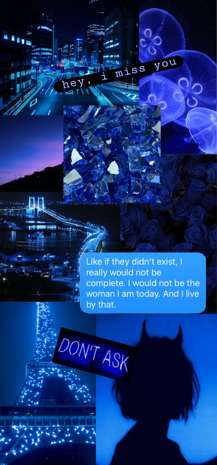 dark blue aesthetic wallpaper huawei