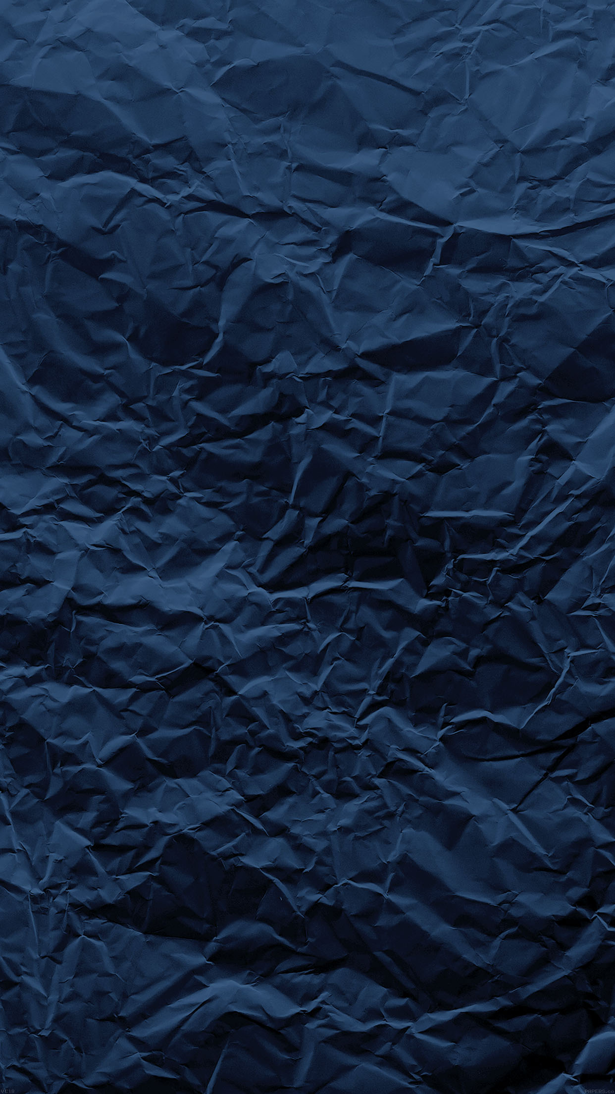 Paper Creased Blue Texture