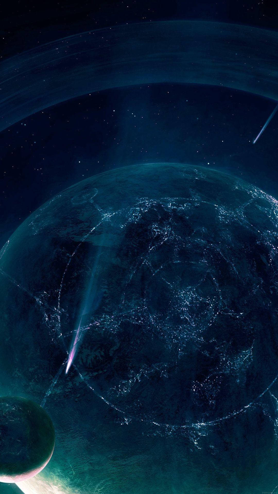 Download Dark Blue Aesthetic Wallpaper